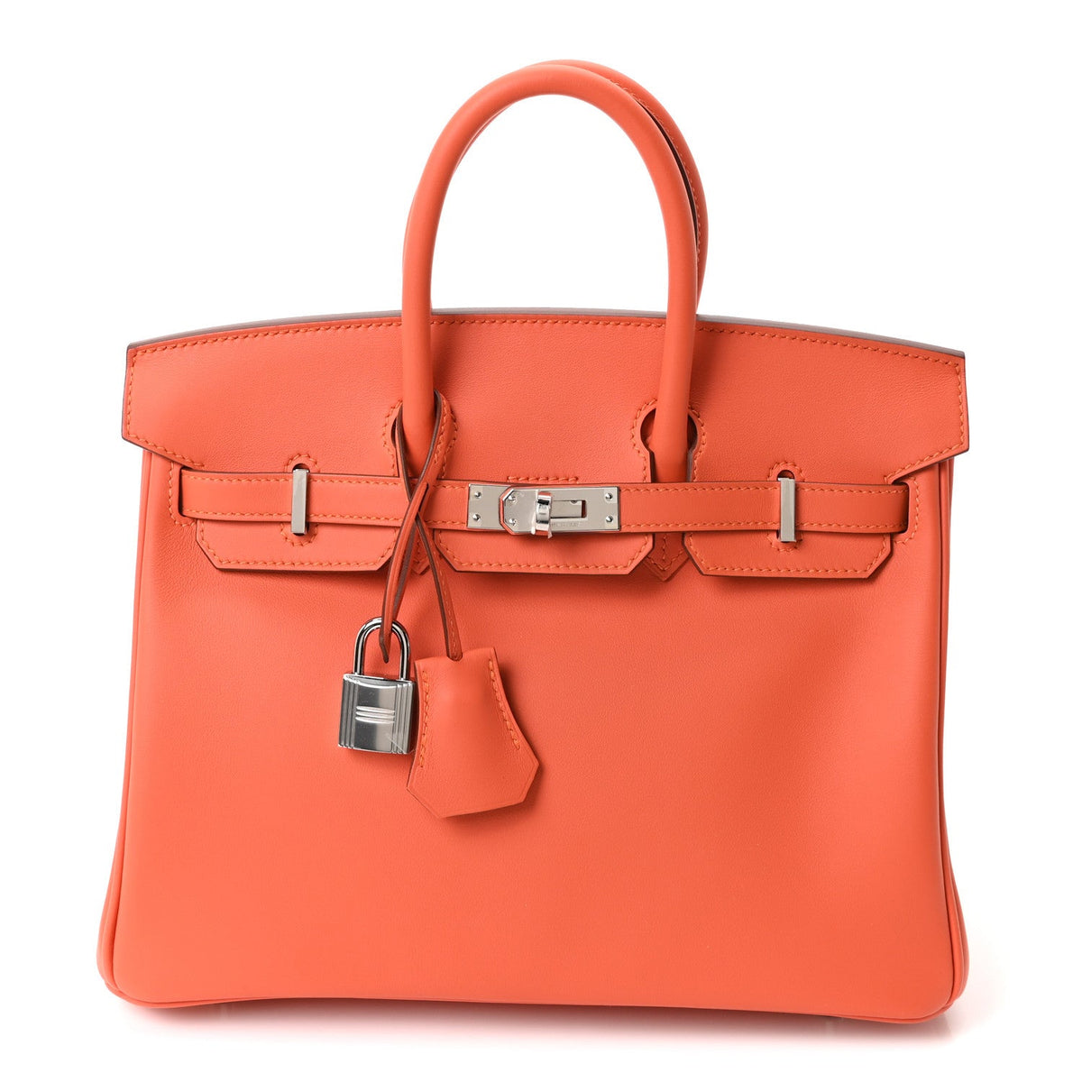 Swift Birkin 25 Tangerine product image 1, provided for visual reference and product detail review