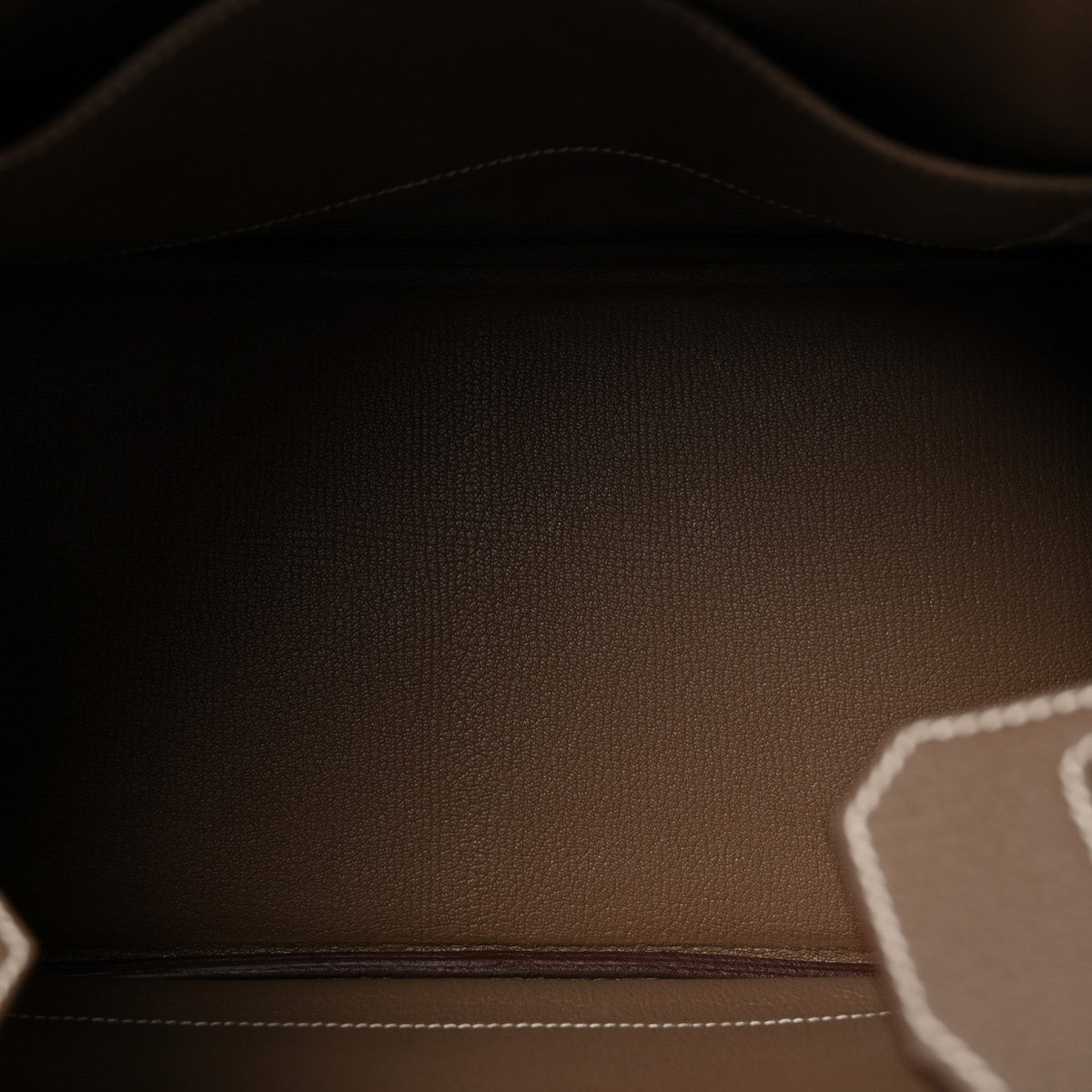 Taurillon Clemence Birkin 30 Etoupe product image 5, provided for visual reference and product detail review