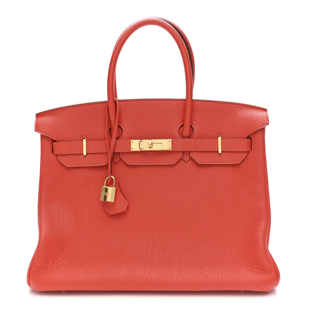 Togo Birkin 35 Capucine product image 1, provided for visual reference and product detail review