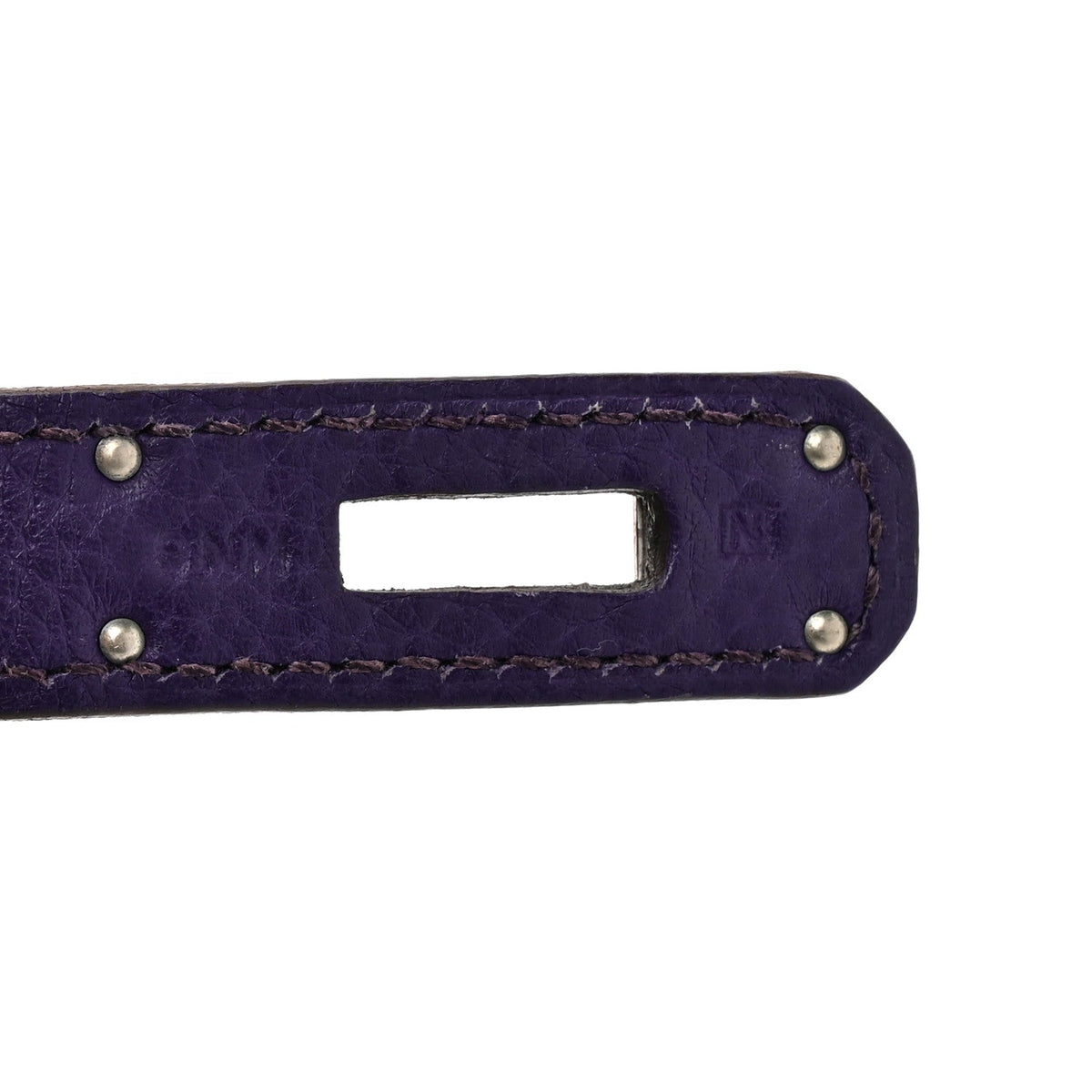 Taurillon Clemence Birkin 35 Iris product image 6, provided for visual reference and product detail review