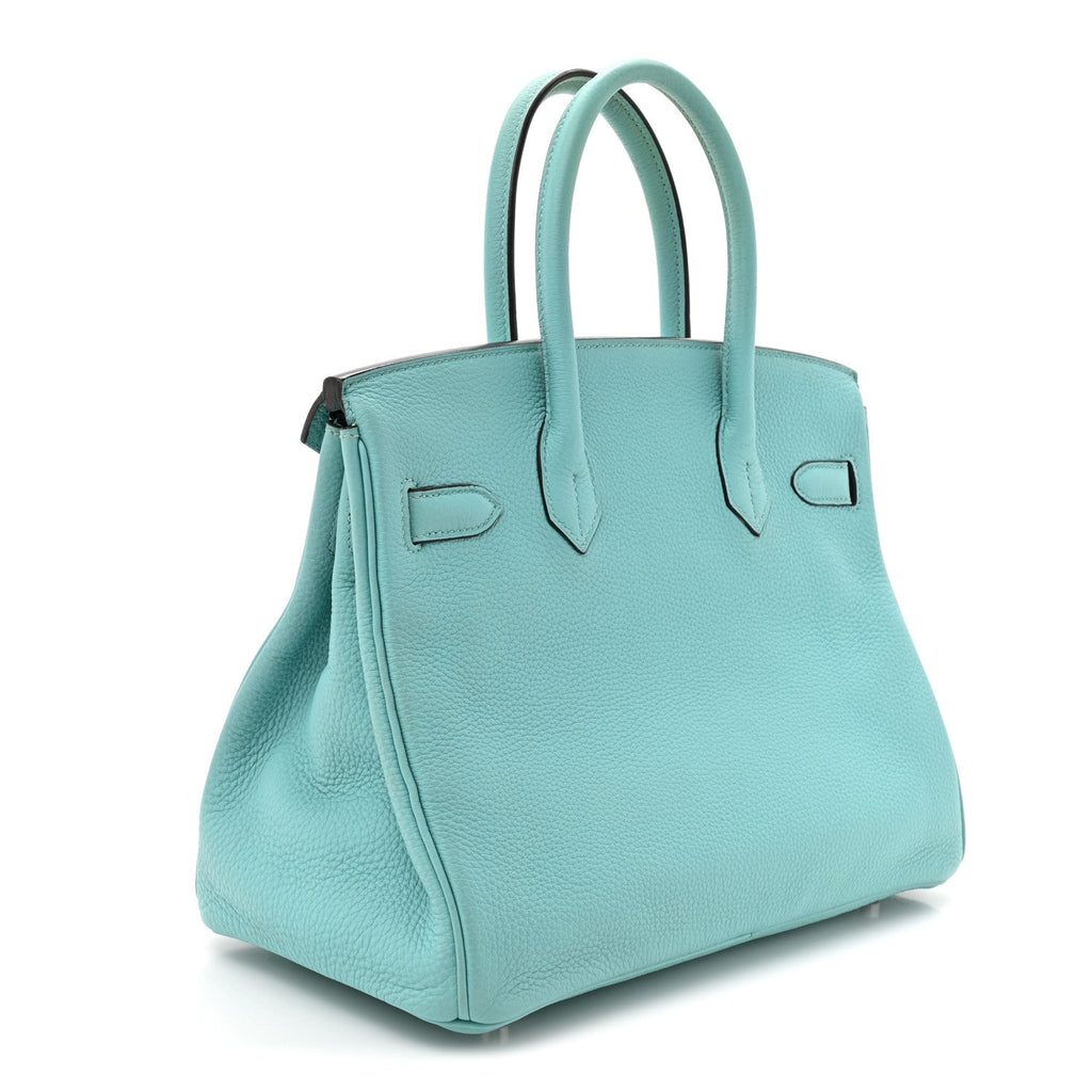 Togo BIRKIN 30 Bleu Atoll product image 3, provided for visual reference and product detail review