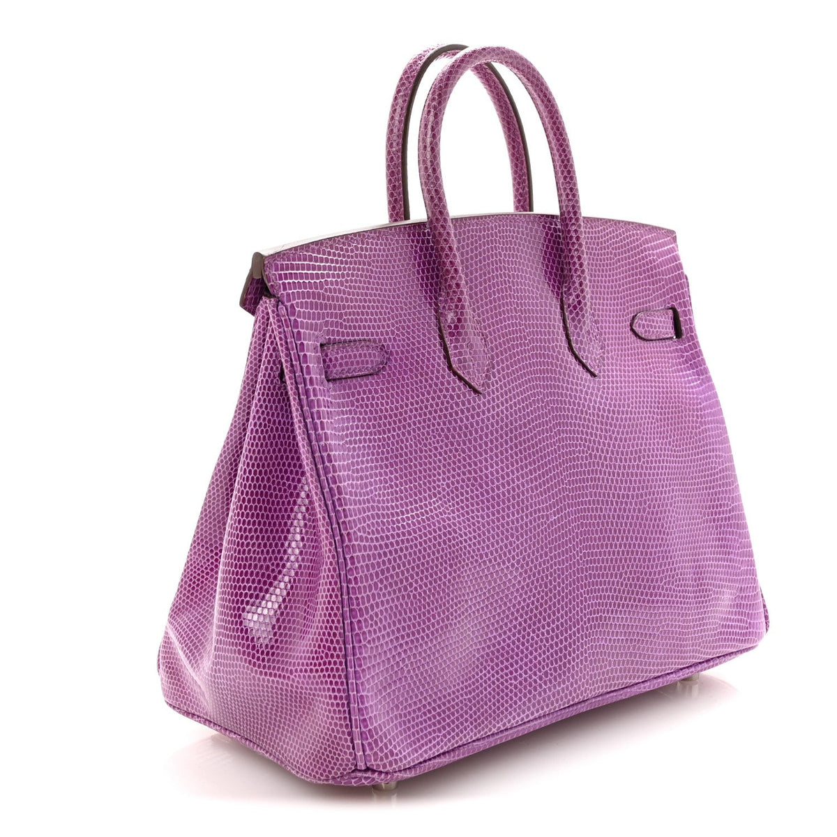 Lizard Birkin 25 Violet product image 3, provided for visual reference and product detail review