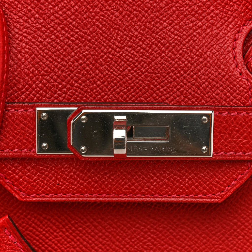 Epsom Birkin 30 Rouge Casaque product image 15, provided for visual reference and product detail review
