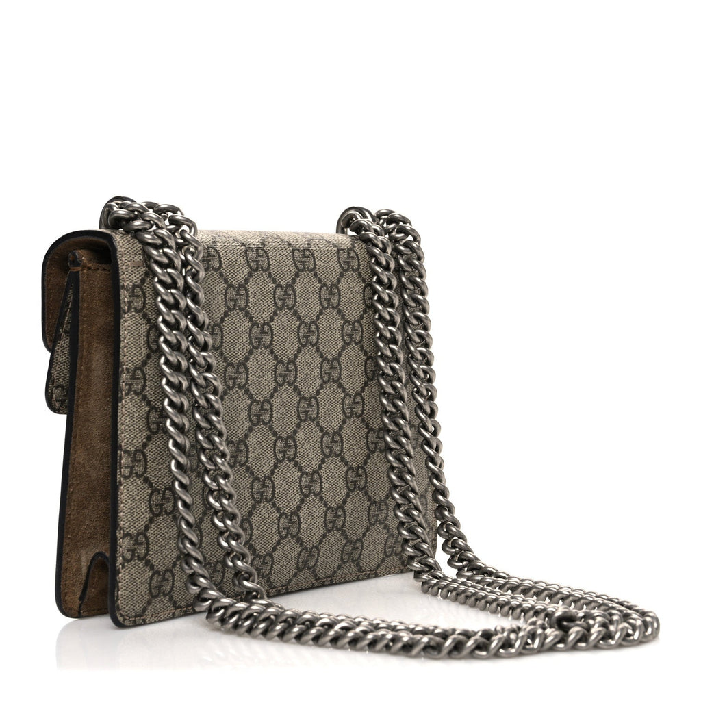 GG Supreme Monogram Mini Dionysus Shoulder Bag Taupe product image 3, provided for visual reference and product detail review