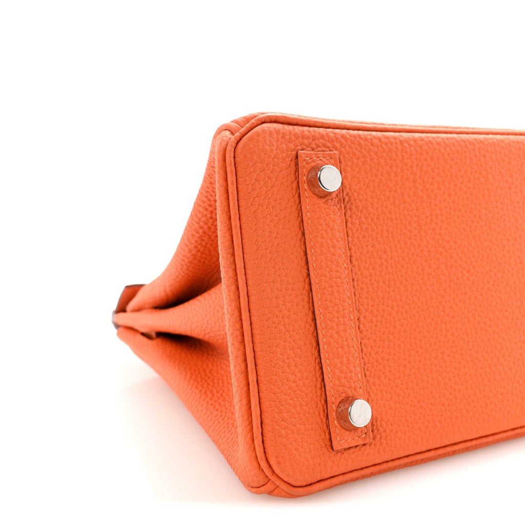 Togo Birkin 25 Orange product image 9, provided for visual reference and product detail review