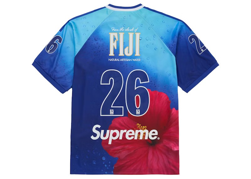 Supreme Fiji Soccer Jersey product image 2, provided for visual reference and product detail review