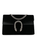 Suede Super Mini Dionysus Shoulder Bag Black product image 1, provided for visual reference and product detail review