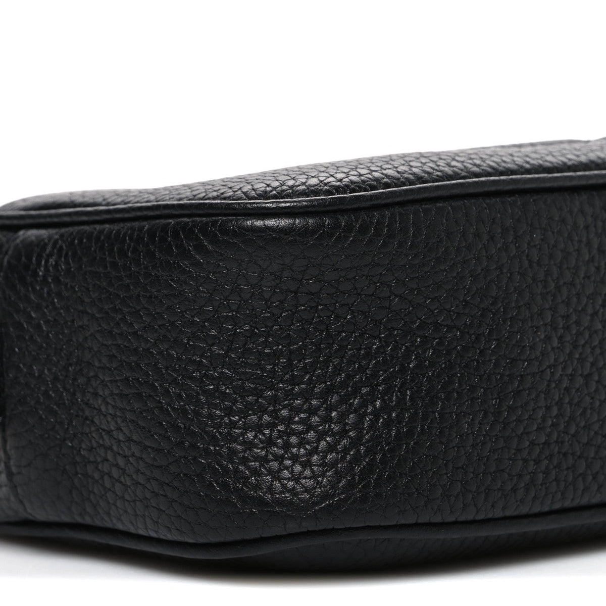 Pebbled Calfskin Mini Soho Disco Bag Black product image 9, provided for visual reference and product detail review