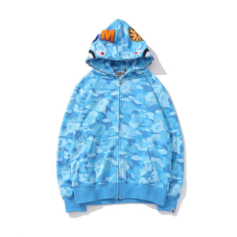 Bathing Ape Hoodie Casual Large Size Loose Sweater Jacket product image 6, provided for visual reference and product detail