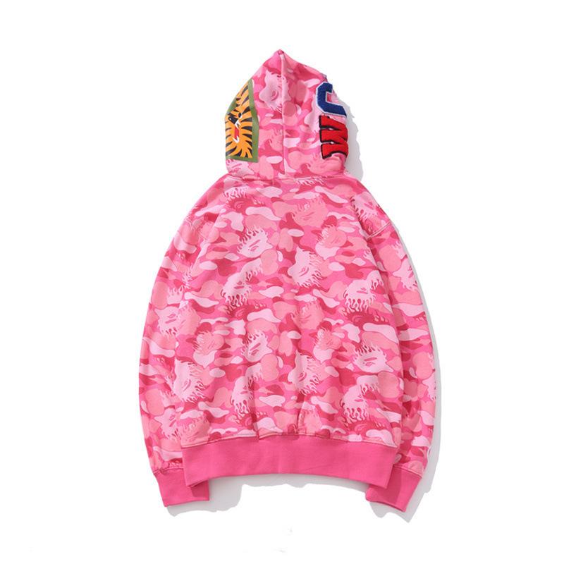 Bathing Ape Hoodie Casual Large Size Loose Sweater Jacket product image 2, provided for visual reference and product detail