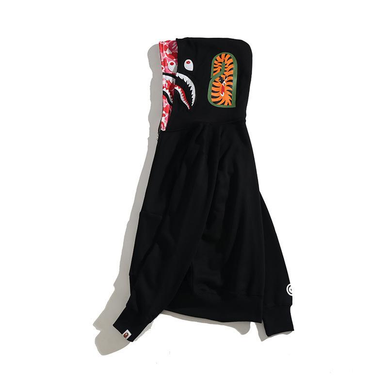 Bathing Ape Hoodie Camouflage Cardigan Men and Women Sweater Hoodie Coat product image 9, provided for visual reference and