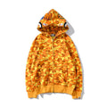 Bathing Ape Hoodie Spring and Autumn Men and Women Camouflage Sweater product image 1, provided for visual reference and