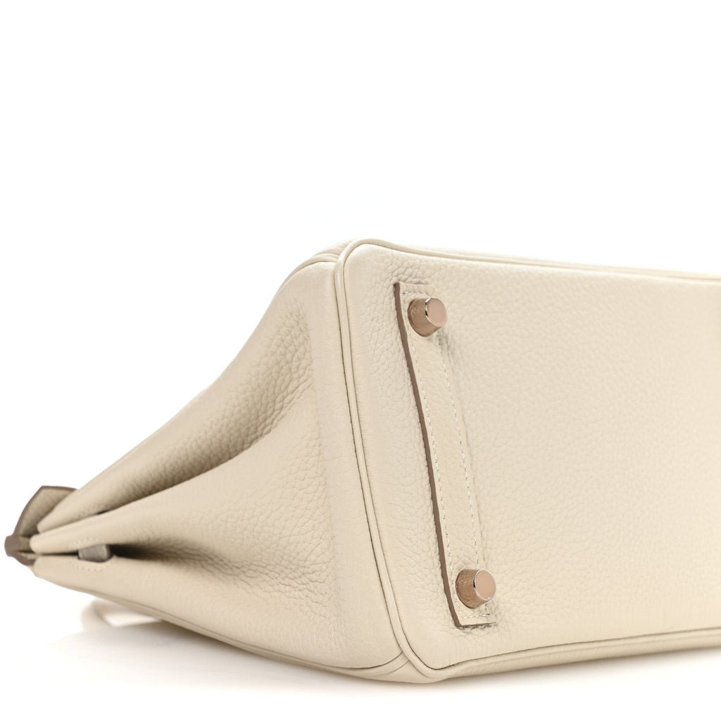 Togo Birkin 25 Craie product image 16, provided for visual reference and product detail review