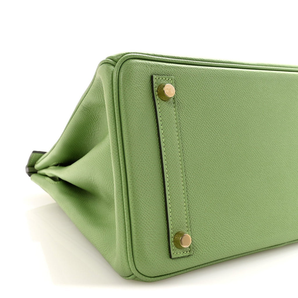 Epsom BIRKIN 30 Vert Criquet product image 9, provided for visual reference and product detail review