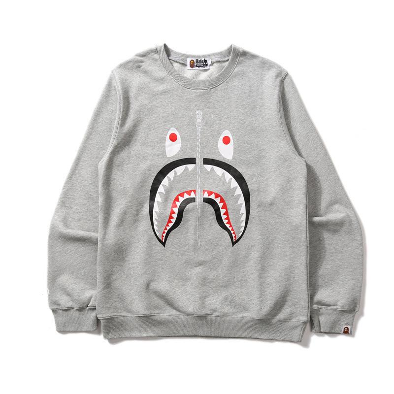 Bathing Ape Sweatshirts Zipper round-Neck Pullover Autumn and Winter Male and Female Couples Wear Base product image 6,