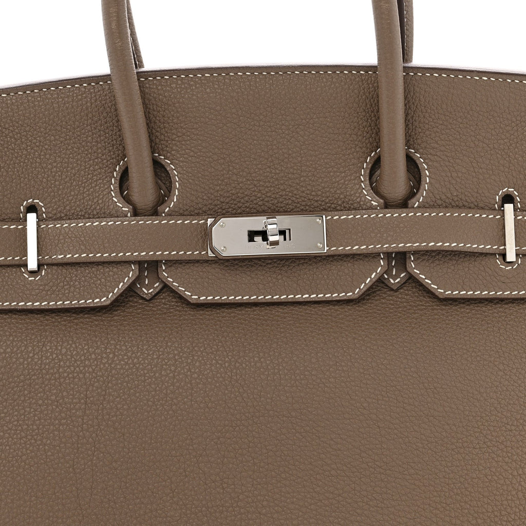 Togo Birkin 35 Etoupe product image 8, provided for visual reference and product detail review