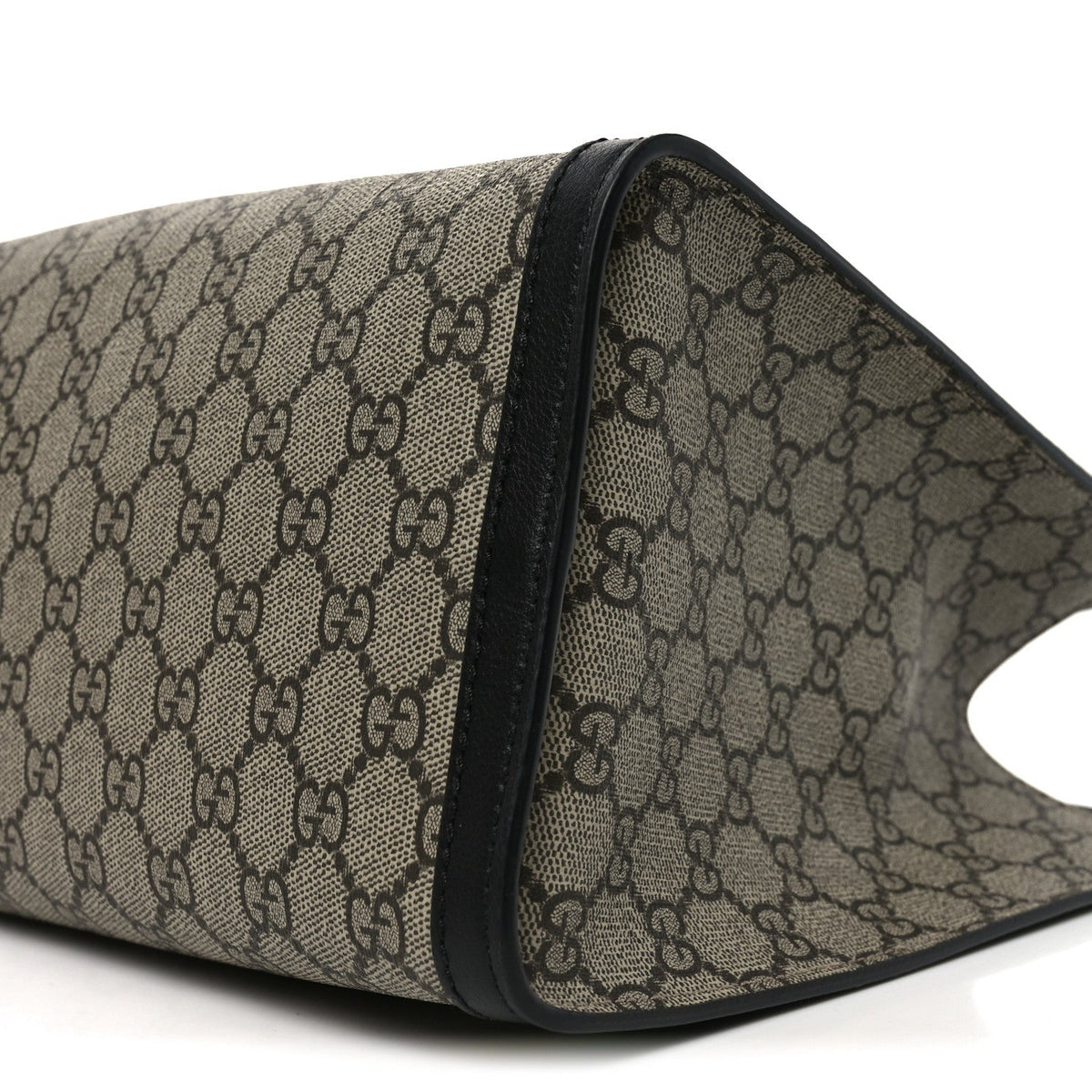 GG Supreme Monogram Medium Padlock Tote Black product image 10, provided for visual reference and product detail review