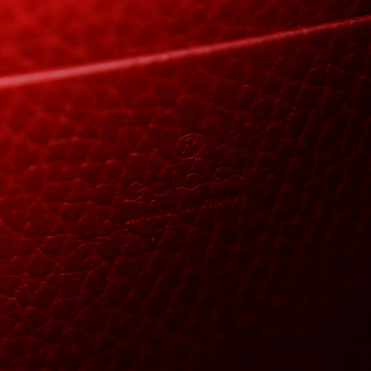 Calfskin Mini Dionysus Chain Wallet Hibiscus Red product image 6, provided for visual reference and product detail review