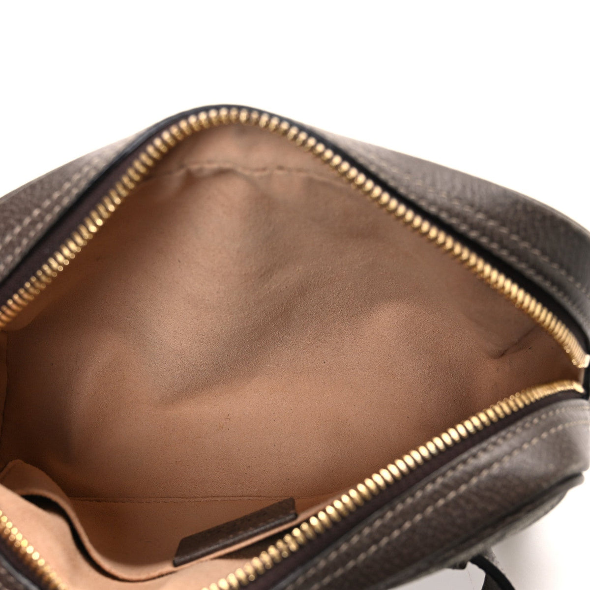 GG Supreme Monogram Web Small Ophidia Belt Bag 85 34 Dark Brown product image 5, provided for visual reference and product