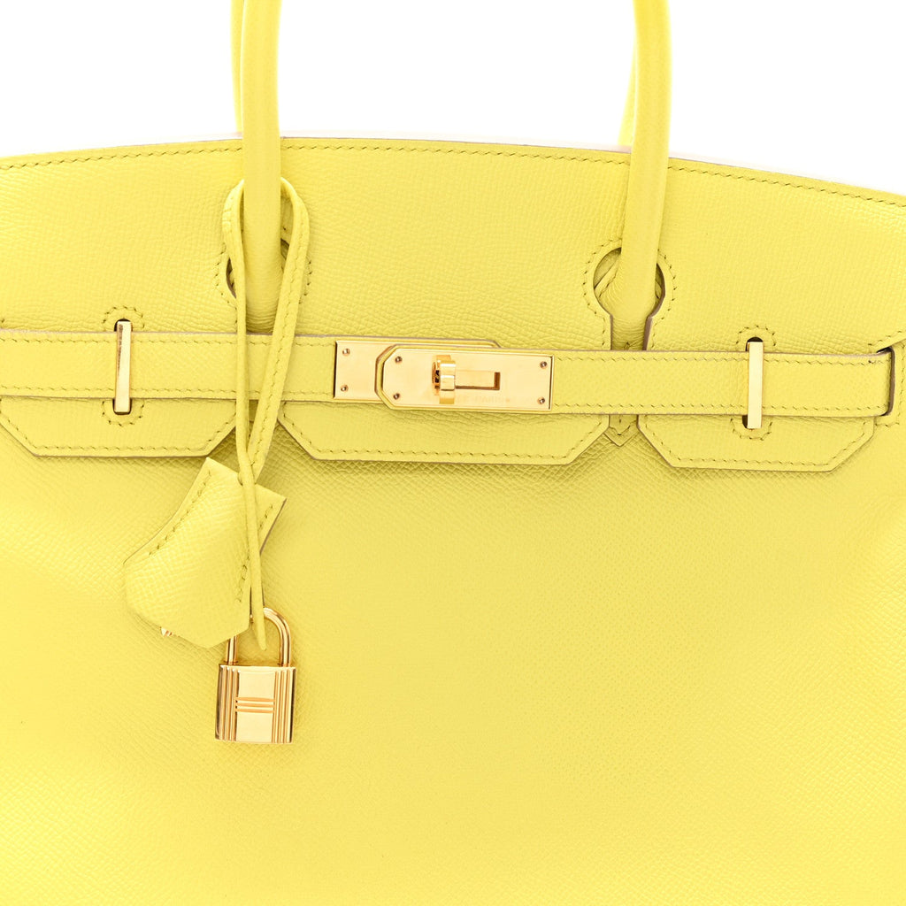 Epsom BIRKIN 30 Lime product image 8, provided for visual reference and product detail review