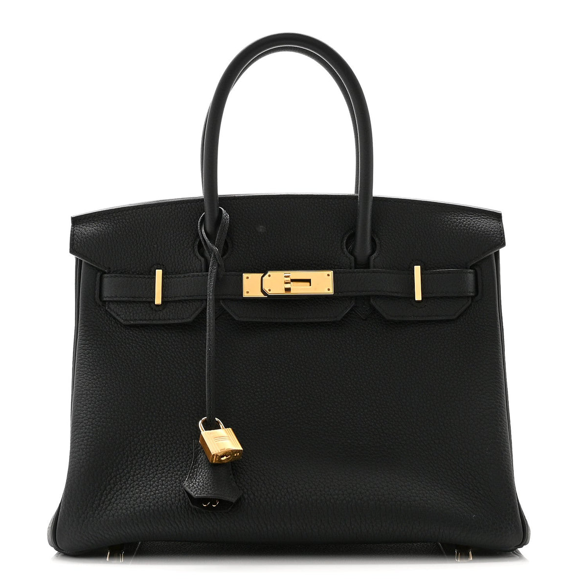 Togo Birkin 30 Black product image 1, provided for visual reference and product detail review