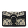 GG Supreme Monogram Textured Dollar Calfskin Super Mini Dionysus Shoulder Bag Beige Blue product image 1, provided for