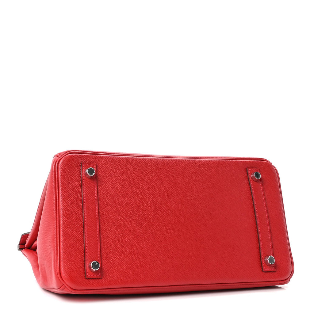 Epsom Birkin 30 Rouge Vif product image 4, provided for visual reference and product detail review