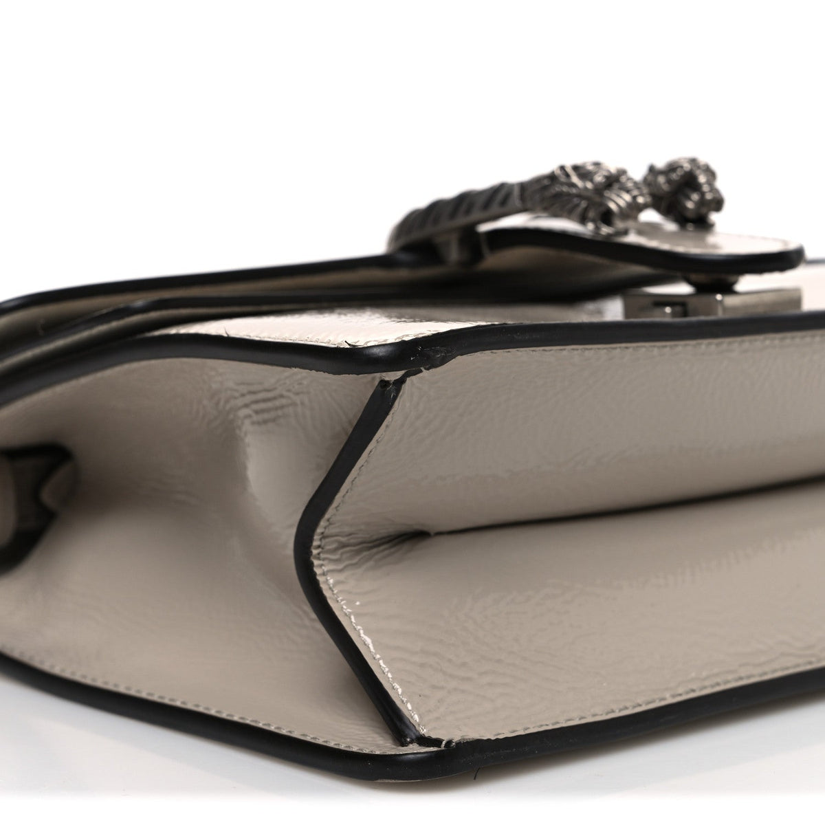 Crinkled Patent Small Dionysus Top Handle Bag Sphinx product image 9, provided for visual reference and product detail review