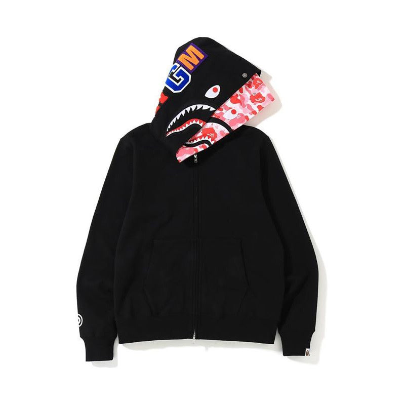 Bathing Ape Hoodie Camouflage Cardigan Men and Women Sweater Hoodie Coat product image 5, provided for visual reference and