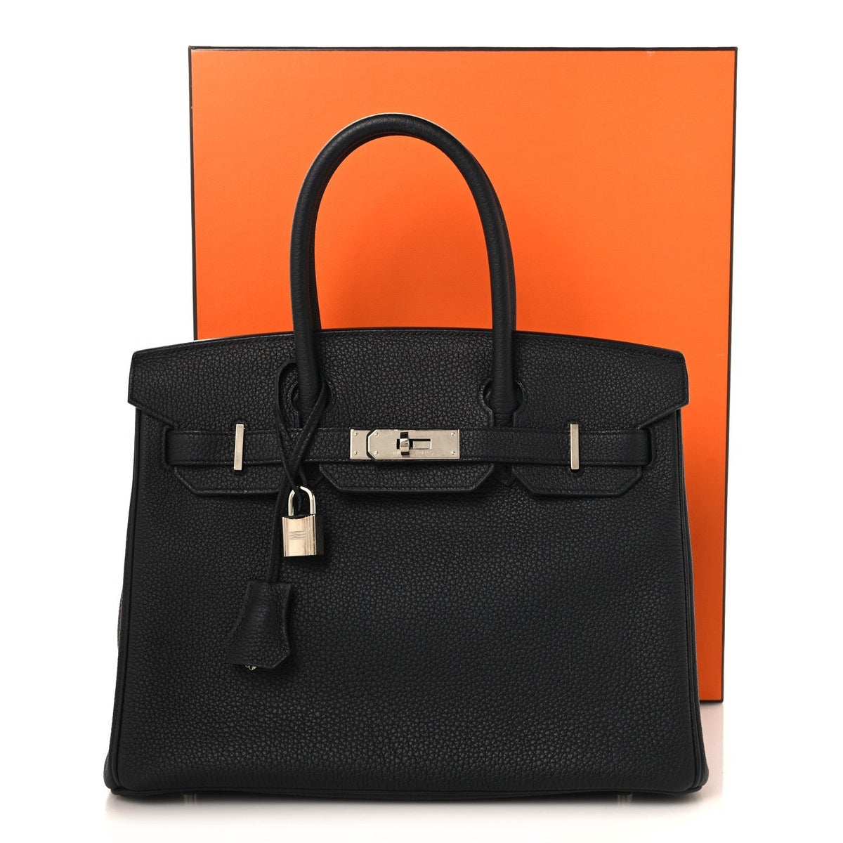 Togo Birkin 30 Black product image 12, provided for visual reference and product detail review