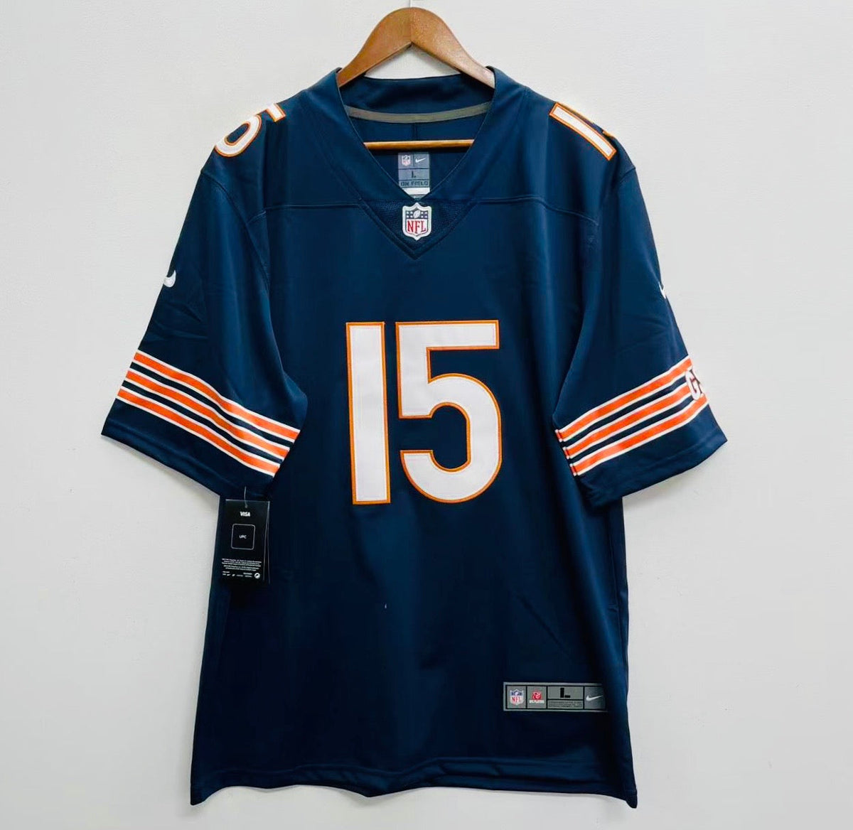 Rome Odunze Chicago Bears official Nike NFL Jersey product image 2