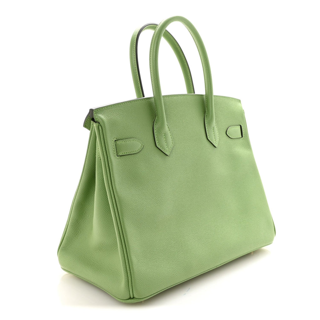 Epsom BIRKIN 30 Vert Criquet product image 3, provided for visual reference and product detail review