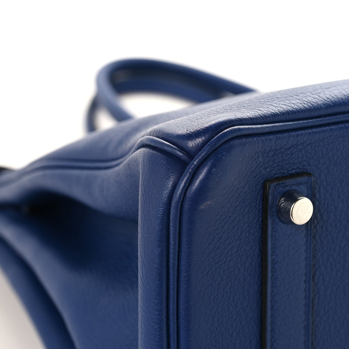 Taurillon Novillo Sea Surf and Fun Birkin 35 Bleu Saphir product image 9, provided for visual reference and product detail
