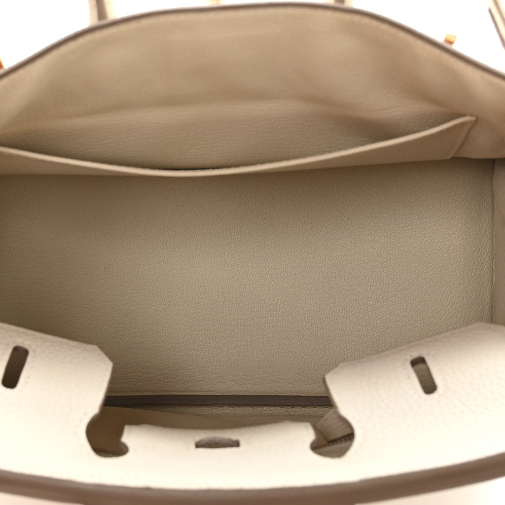 Togo Birkin 25 Craie product image 9, provided for visual reference and product detail review