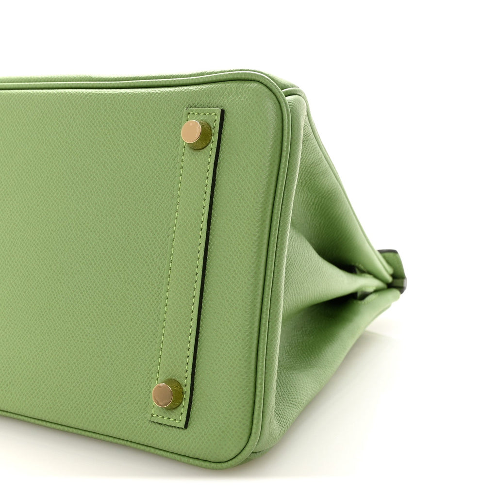 Epsom BIRKIN 30 Vert Criquet product image 10, provided for visual reference and product detail review