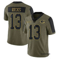 Dontayvion Wicks Green Bay Packers NFL Salute to service product image 1