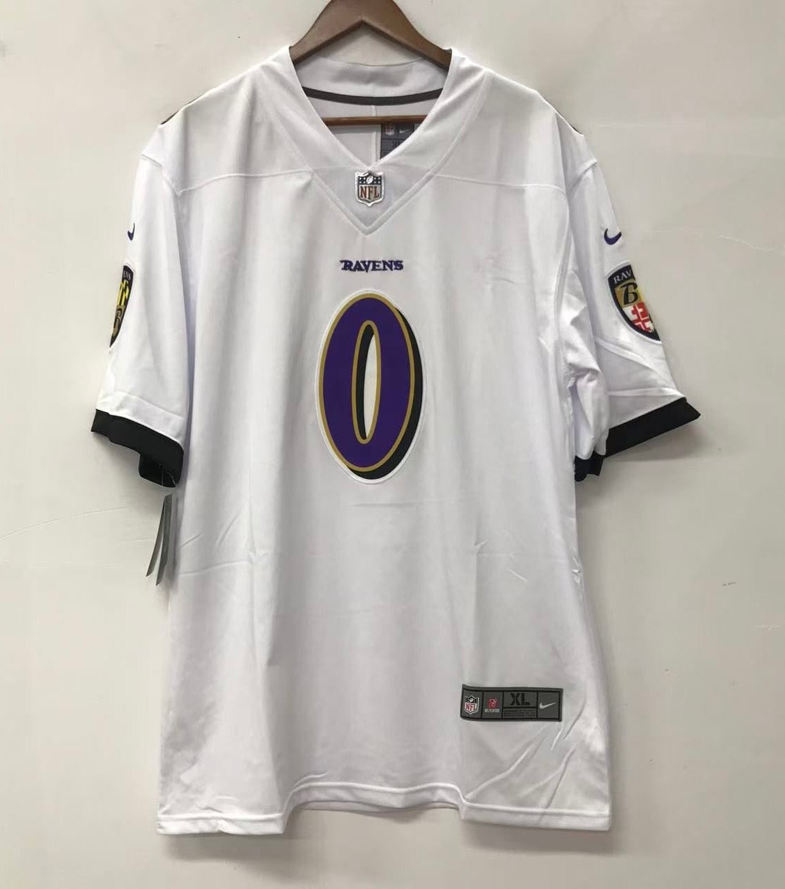 Roquan Smith Baltimore Ravens official NFL Nike Jersey white product image 2