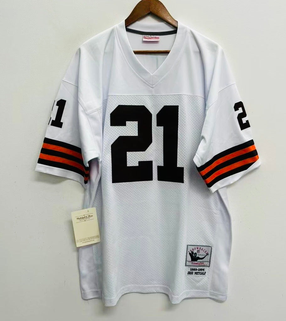 Eric Metcalf Cleveland Browns Official NFL Mitchell & Ness product image 2