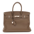 Togo BIRKIN 35 Etoupe product image 1, provided for visual reference and product detail review