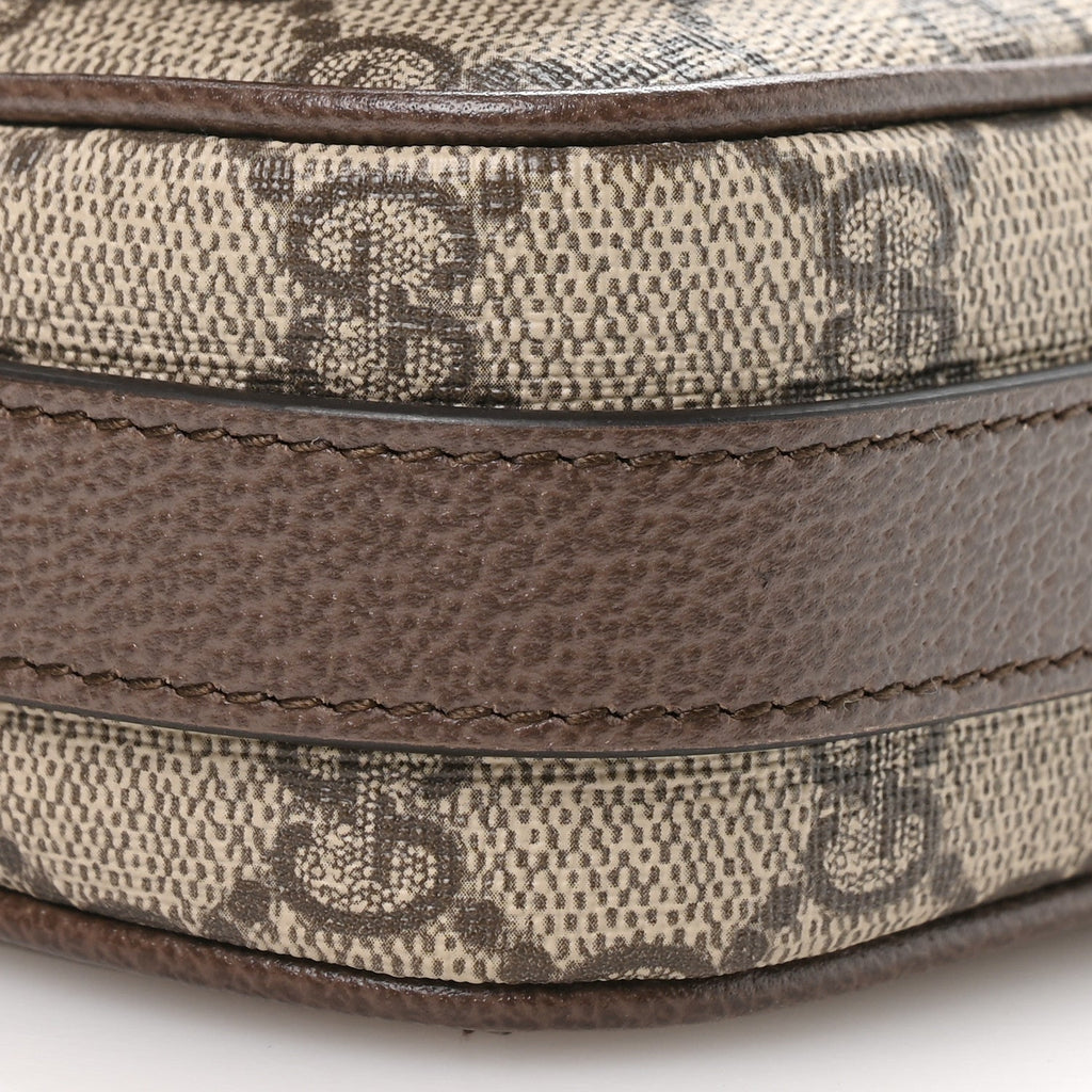 GG Supreme Monogram Web Mini Ophidia Flap Shoulder Bag Brown product image 9, provided for visual reference and product
