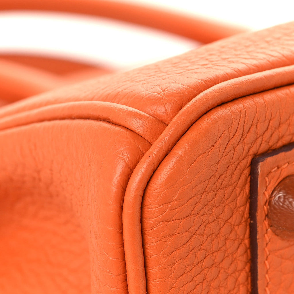 Togo Birkin 25 Orange product image 10, provided for visual reference and product detail review