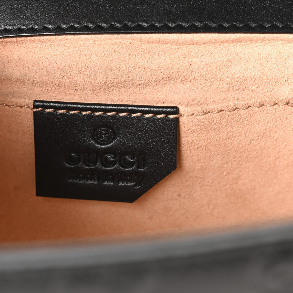 Guccissima Small Padlock Shoulder Bag Black product image 5, provided for visual reference and product detail review
