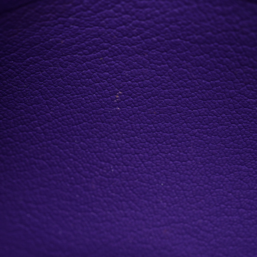 Epsom Bi-Color Horseshoe Birkin 35 Etain Crocus product image 11, provided for visual reference and product detail review