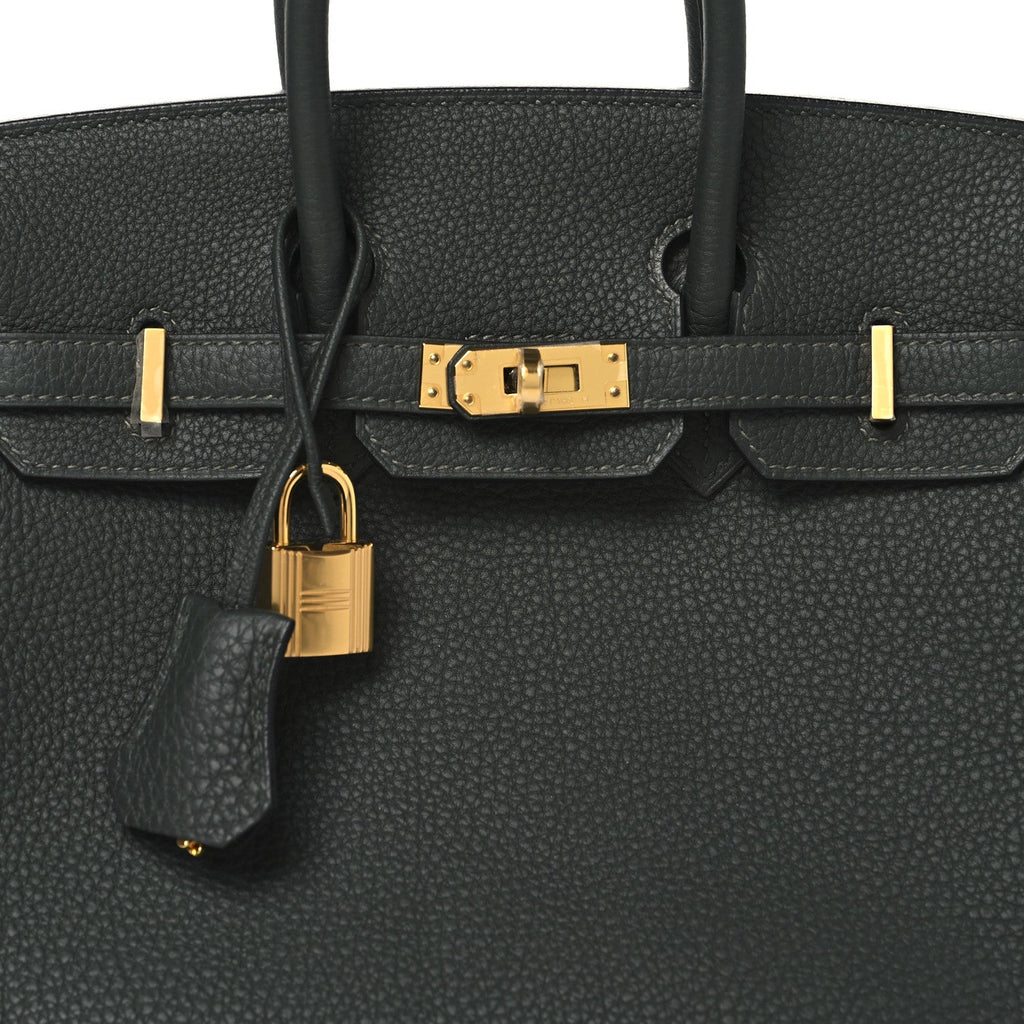 Togo Birkin 25 Vert Fonce product image 8, provided for visual reference and product detail review