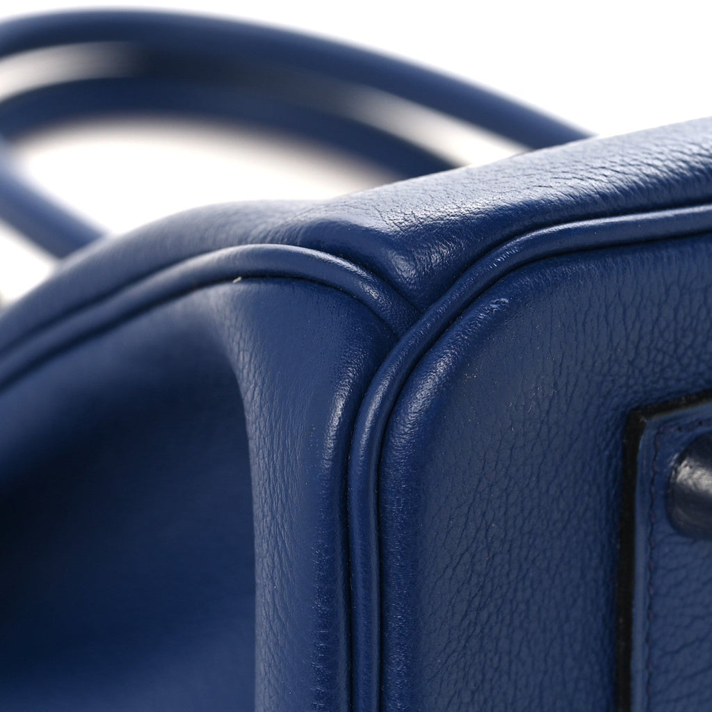 Taurillon Novillo Sea Surf Birkin 35 Bleu Saphir product image 8, provided for visual reference and product detail review