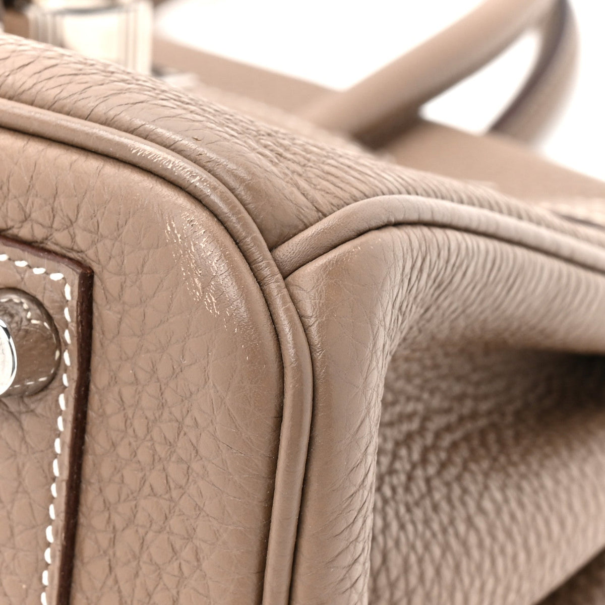 Togo Birkin 25 Etoupe product image 9, provided for visual reference and product detail review
