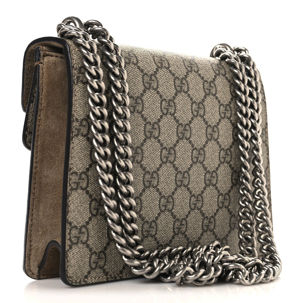GG Supreme Monogram Mini Dionysus Shoulder Bag Taupe product image 3, provided for visual reference and product detail review
