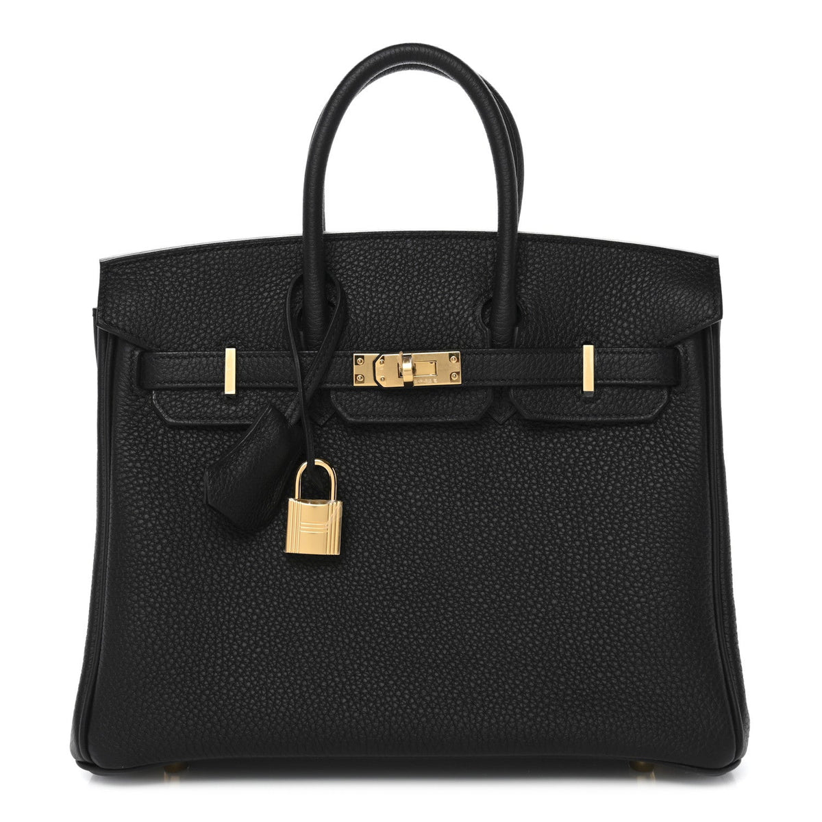 Togo Birkin 25 Black product image 2, provided for visual reference and product detail review