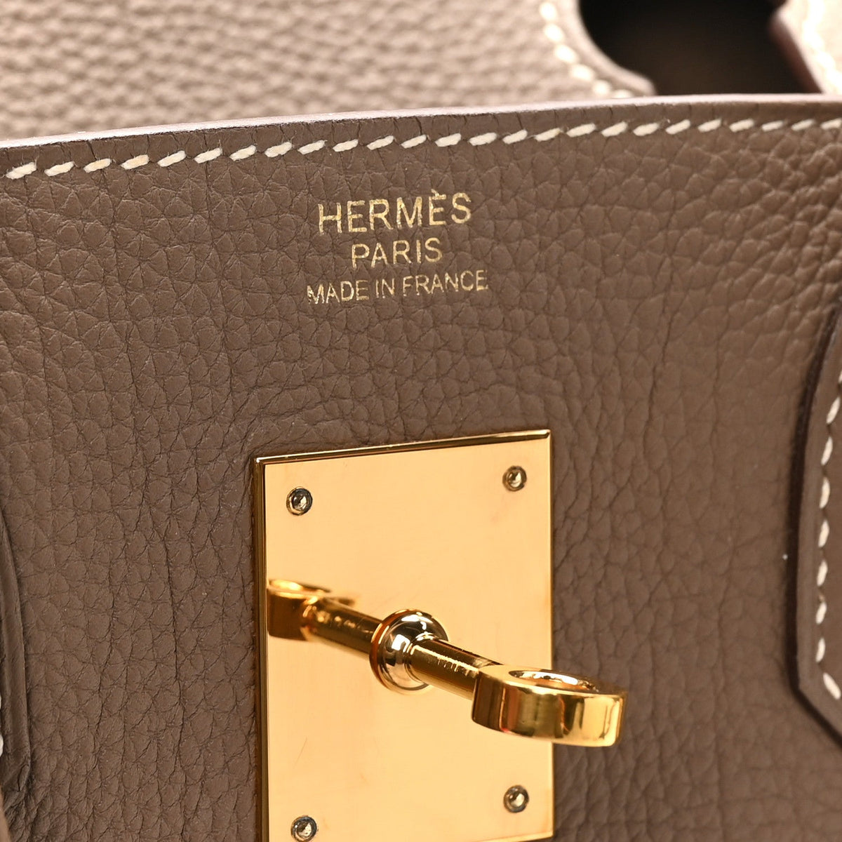 Togo Birkin 30 Etoupe product image 6, provided for visual reference and product detail review