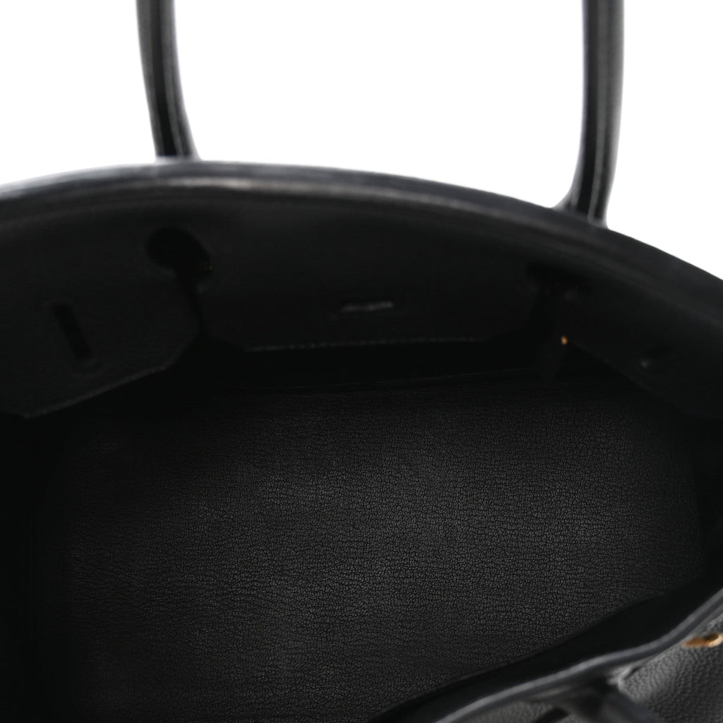 Togo BIRKIN 30 Black product image 5, provided for visual reference and product detail review